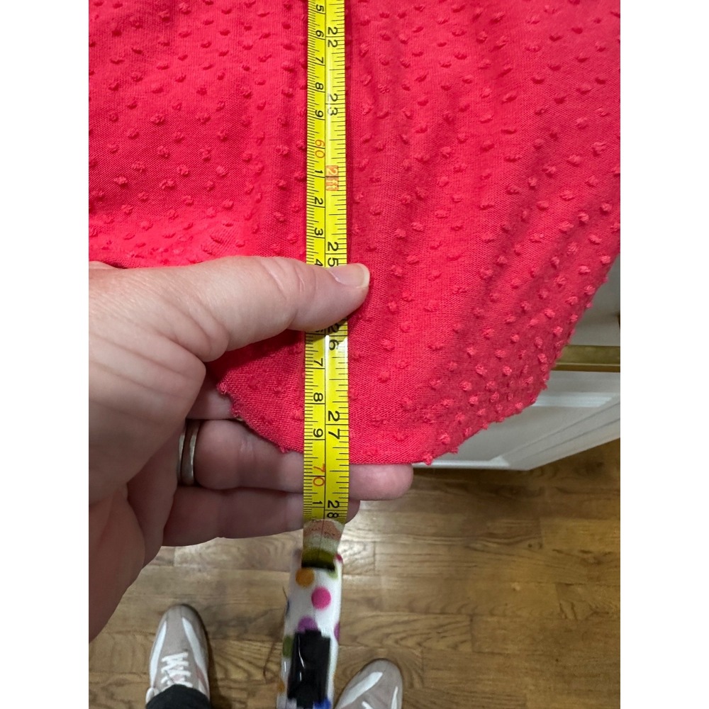 zac‎ and rachel woman pink minky dot blouse 3xl - Picture 6 of 7